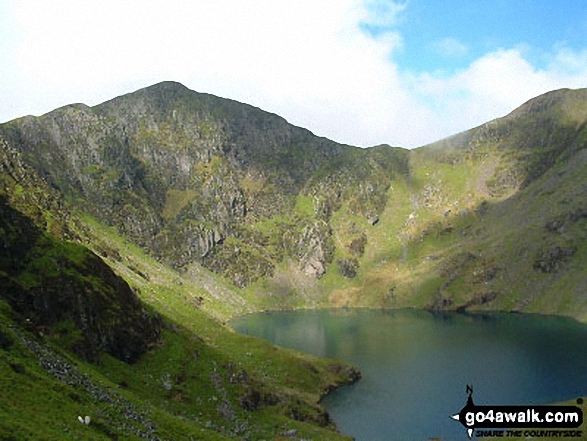 Walk Craig Cwm Amarch walking UK Mountains in The Cadair Idris Area Snowdonia National Park Gwynedd, Wales