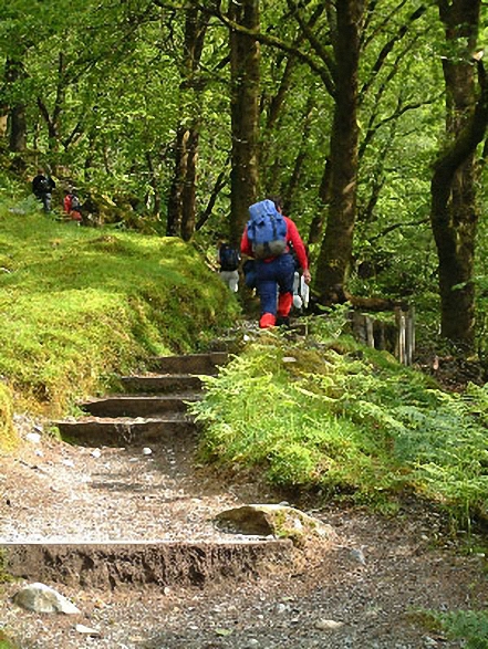  Climbing The Minffordd Path