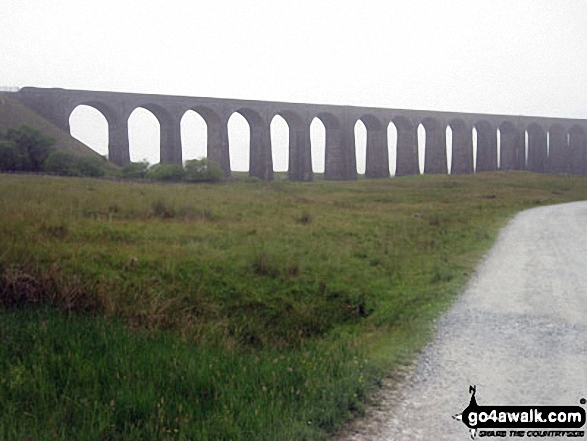 Walk ny333 The Yorkshire Three Peaks Challenge as a 3 day walk - Day 3 from Horton in Ribblesdale - Ribblehead Viaduct