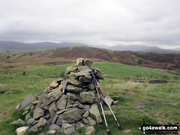 Reston Scar summit cairn