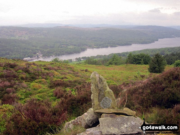 Walk Staveley Fell walking UK Mountains in The Southern Marches The Lake District National Park Cumbria, England