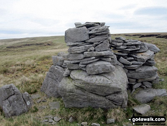 An interesting cairn on Dodd Fell Hill