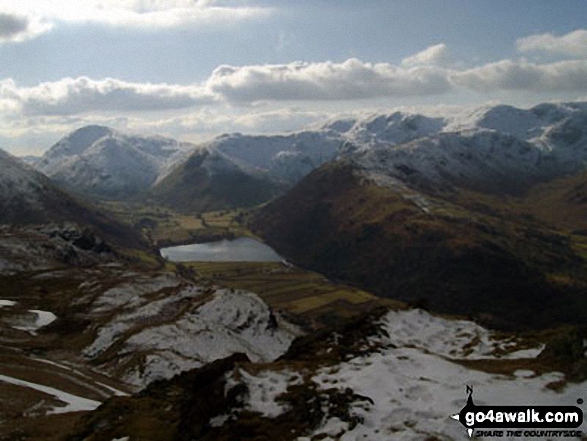 Brothers Water from the summit of Angletarn Pikes