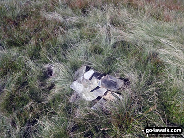 Walk c180 The Howgills from Low Carlingill Bridge - Bush Howe summit cairn