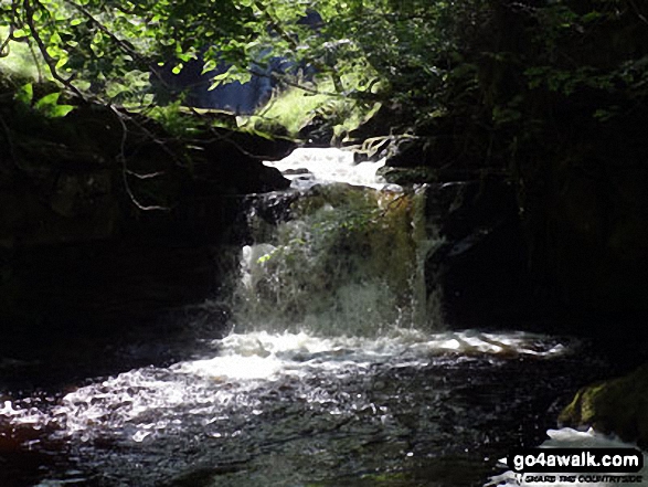 Waterfall on the River Rawthey near Rawthey Bridge