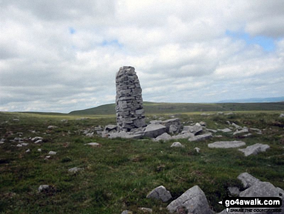 Tall currick near Hugh Seat on Mallerstang Common