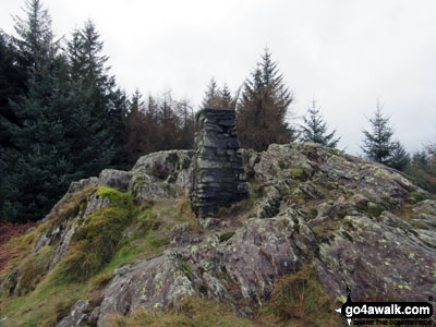 Claife Heights (High Blind How) summit trig point