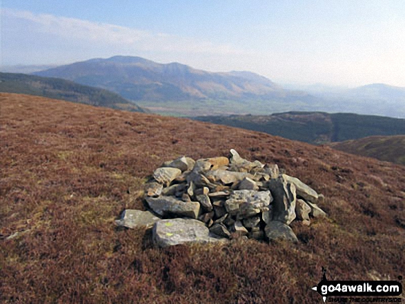 Walk Hobcarton End walking UK Mountains in The North Western Fells The Lake District National Park Cumbria, England