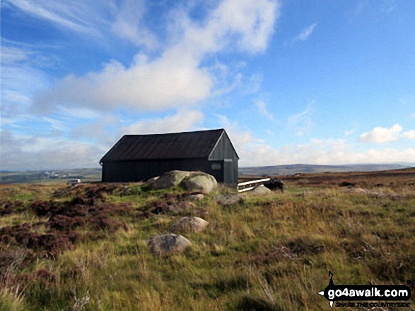 The Lunch House above West Sleddale Reservoir