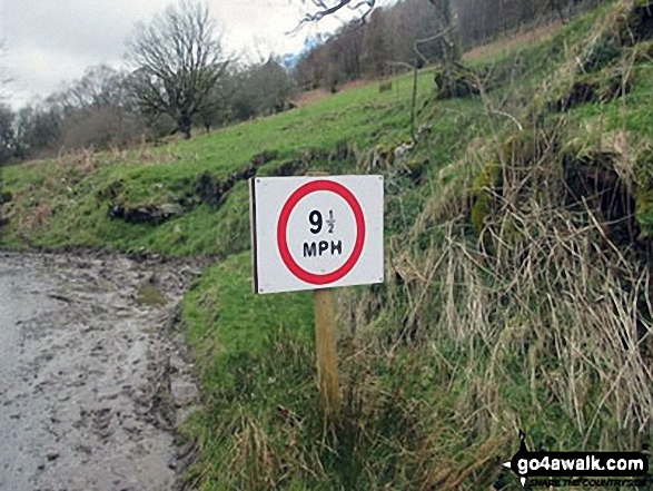 An interesting road sign on the way down Swindale