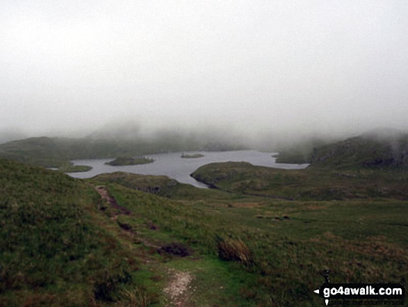 Cloud cover over Angle Tarn (Martindale)