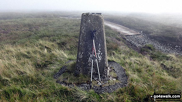 Westernhope Moor Summit Trig Point