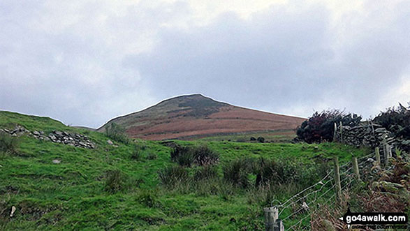 Looking back up to White Hall Knott