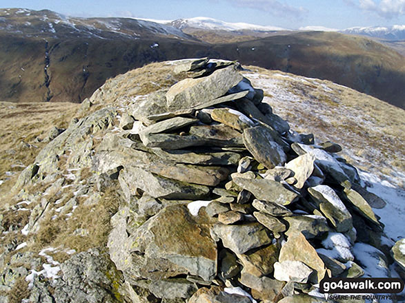 Walk c333 The Dovedale Round - Hartsop Dodd summit cairn