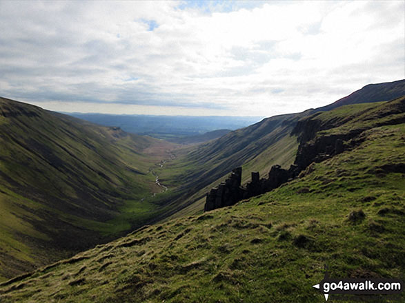 The view down High Cup