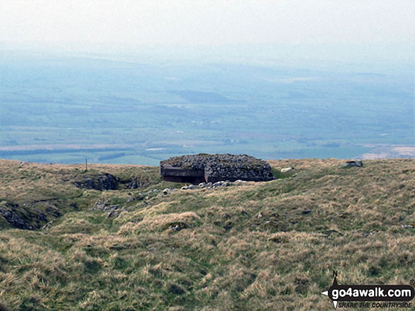 Walk c496 Tinside Rigg and Long Fell from Hilton - A Military Bunker on Tinside Rigg