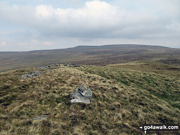 Walk Tinside Rigg walking UK Mountains in The North Pennines  Cumbria, England