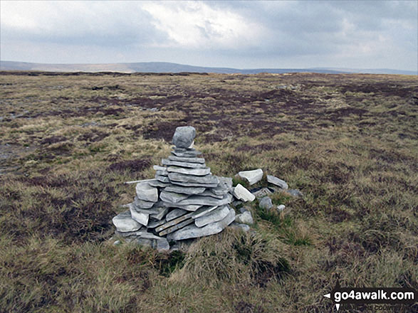 The summit cairn on Viewing Hill