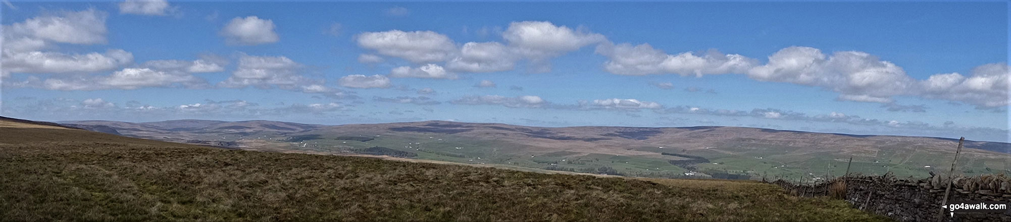 Panorama from Green Fell