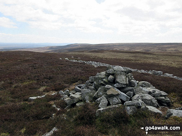 Hagworm Hill summit cairn