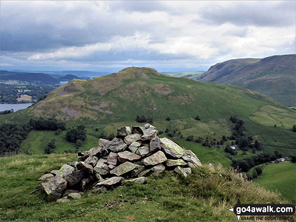 Hallin Fell from a viewpoint on the descent from High Dodd (Sleet Fell)