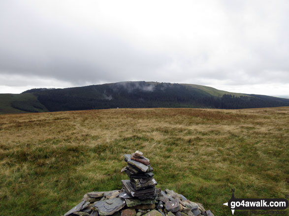 Walk c410 Dent (Long Barrow) and Flat Fell from Wath Bridge, Cleator Moor - Dent (Long Barrow) from the summit of Flat Fell