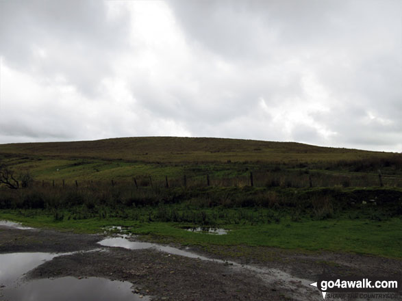 Walk c410 Dent (Long Barrow) and Flat Fell from Wath Bridge, Cleator Moor - Cold Fell (Cleator Moor) from Flat Fell