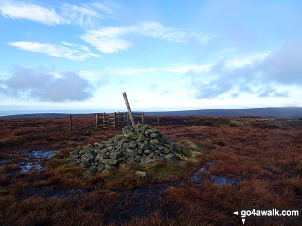 Fair Snape Fell summit cairn