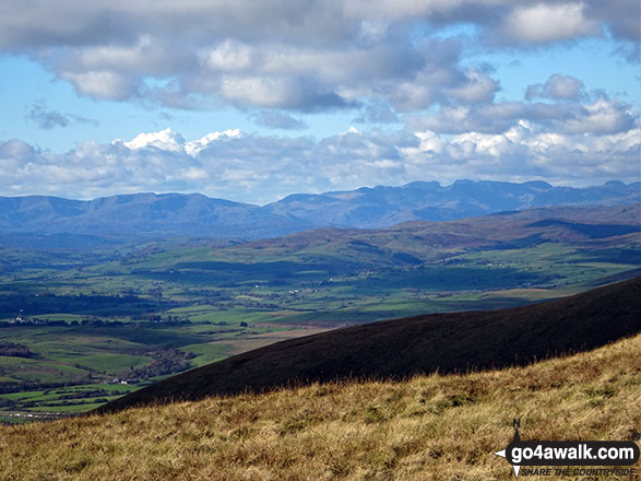 The Lake District from Arant Haw