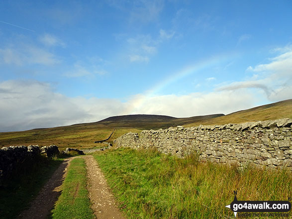 Rainbow over Little Whernside