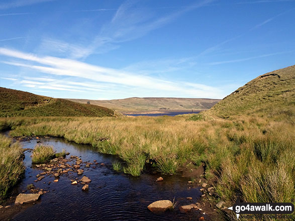 Reaching the path down to Scar House Reservoir