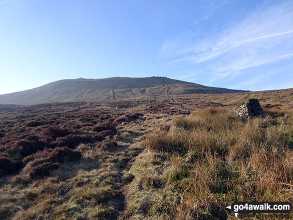 Walk d201 Seal Stones (Kinder Scout) and Seal Edge from Birchin Clough - Heading towards Seal Stones (Kinder Scout)