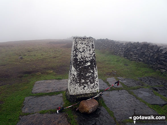 Shining Tor summit Trig Point