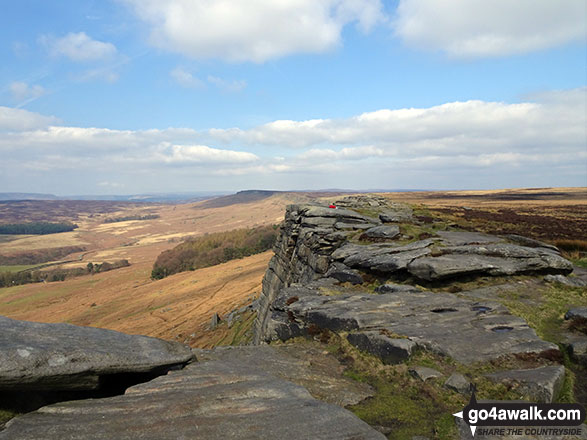 Looking towards High Neb (Stanage Edge) from Stanage Edge (Stanage Edge)