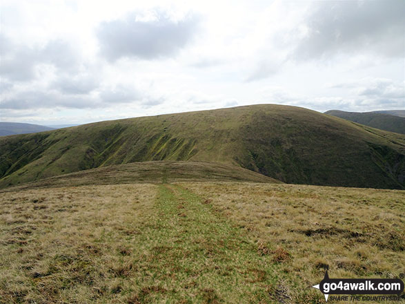 Walk c494 Green Bell, Randygill Top and Hooksey from Weasdale - Randygill Top from Leathgill Bridge