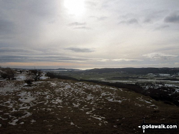 Walk c190 Scout Scar from Kendal - Morcombe Bay from Scout Scar (Barrowfield)