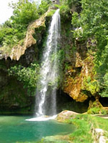 Walking in Averyon, France - Waterfall near Salles la Source