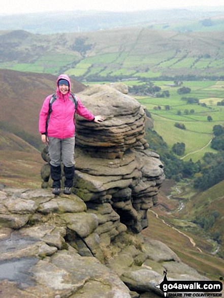 Walk d108 Edale Moor (Kinder Scout) and Crookstone Knoll (Kinder Scout) from Edale - On the Kinder Scout plateau