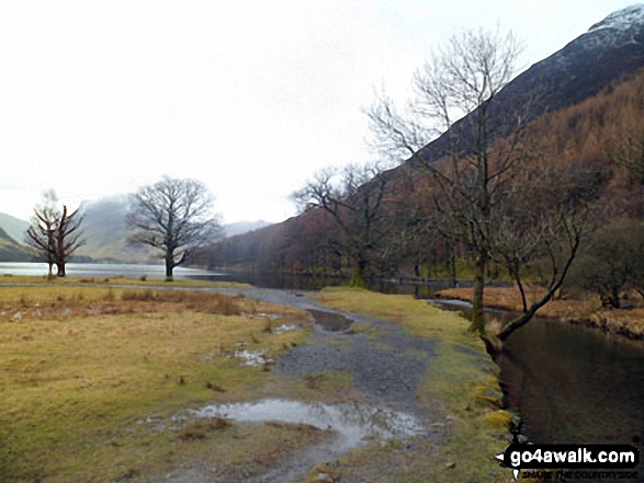 Walk c160 Pillar from Gatesgarth, Buttermere - Buttermere Dubbs