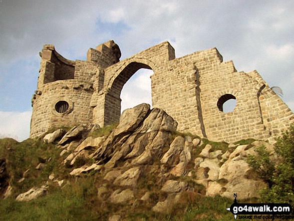 Walk ch145 Mow Cop from Ackers Crossing - Mow Cop (Old Man of Mow)