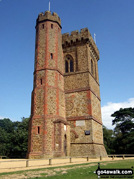 Tower on the summit of Leith Hill