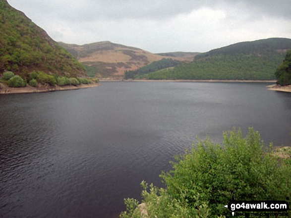 Walk po138 A circuit of Caban-coch Reservoir from Elan Village - Caban-coch Reservoir, The Elan Valley