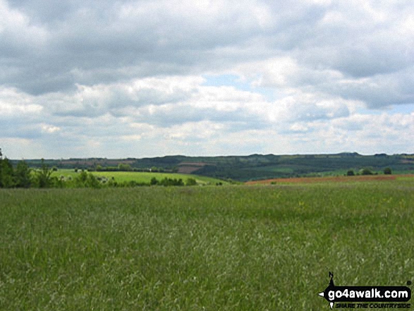 View from the Warden's Way near Brockhill Farm