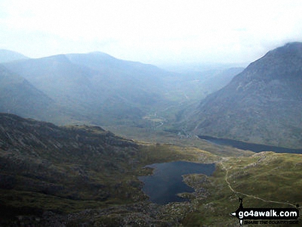 Llyn Bochlywd from Glyder Fach