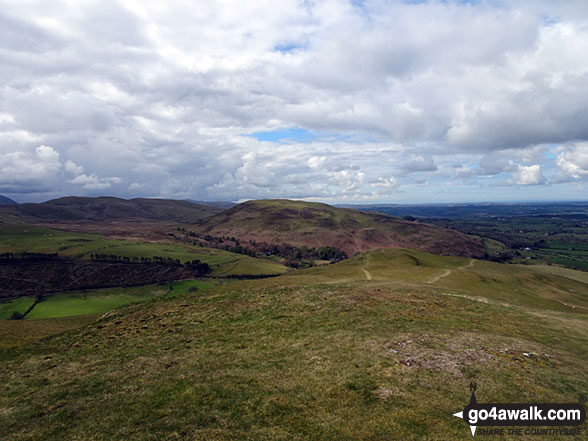 Ling Fell from the summit of Sale Fell