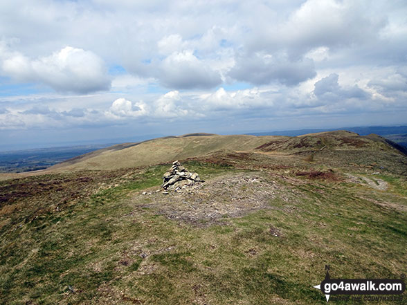 The true summit of Low Fell summit