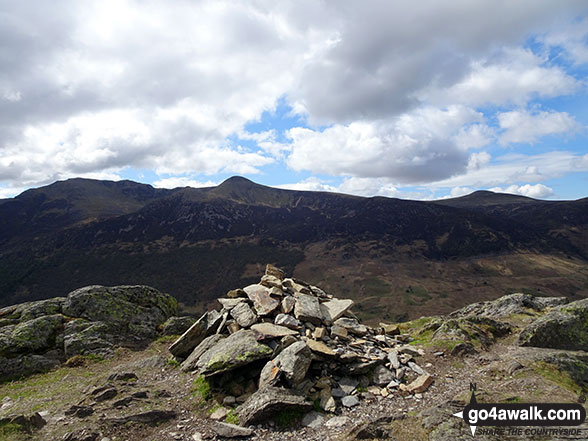 Rannerdale Knotts summit cairn