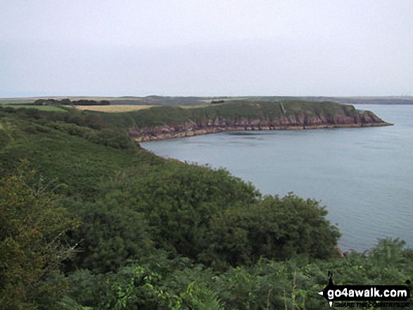 Walk pe128 Aber Rhigian from Newport - Dale Point, St Ann's Head, Pembrokeshire Coast