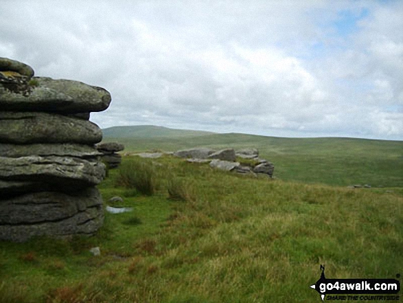 Fur Tor from the top of Lynch Tor