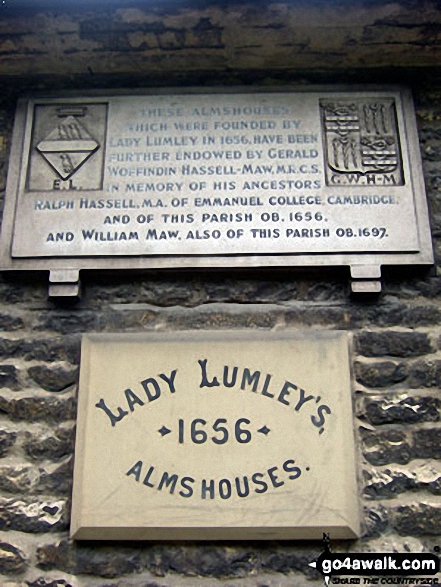 Lady Lumley's Almhouses in Thornton-le-Dale